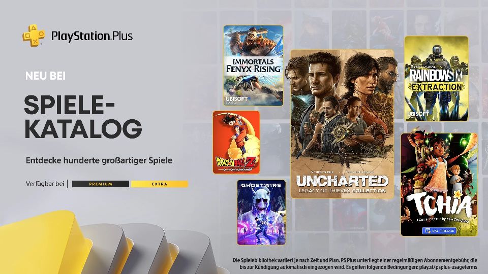 PlayStation Plus-Spielekatalog: Die neuen Titel im März 2023