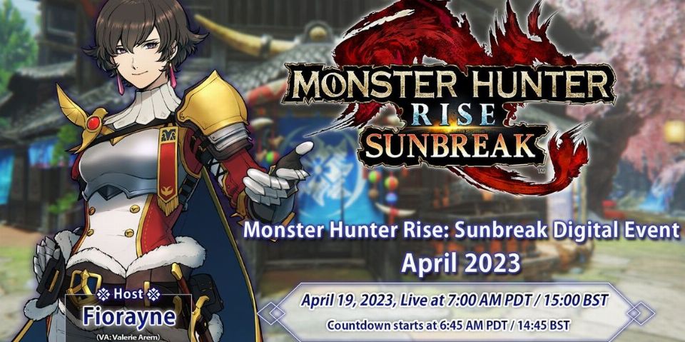 [UPDATE] Monster Hunter Rise: Sunbreak Digital Event abrufbar (Spiel-Update am 20. April)