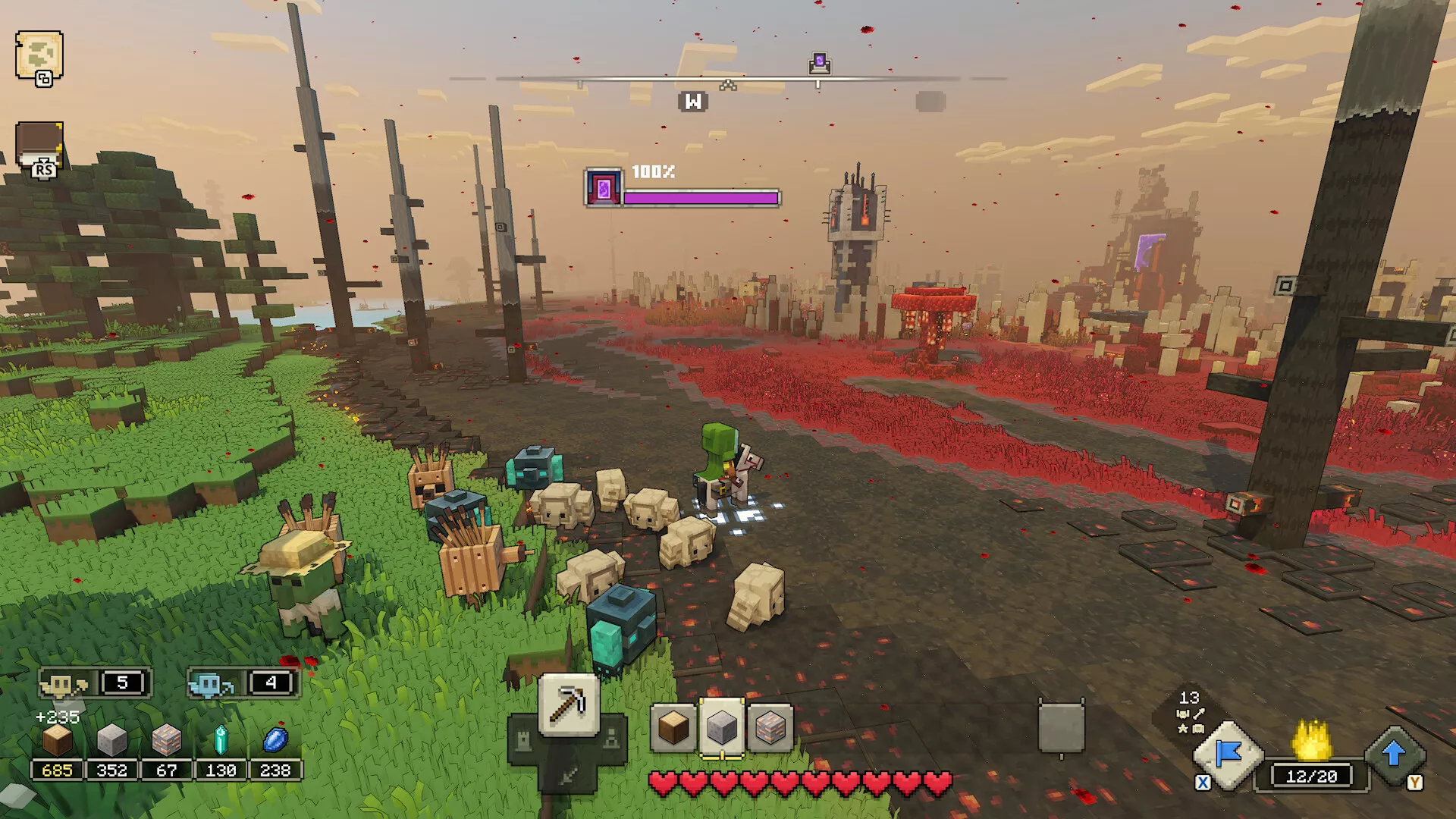 Minecraft Legends: Das blockige Strategiespiel ist ab sofort erhältlich Heropic