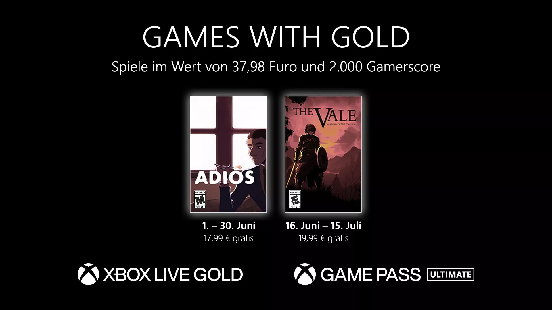 Games with Gold: Die Spiele im Juni 2023 Heropic