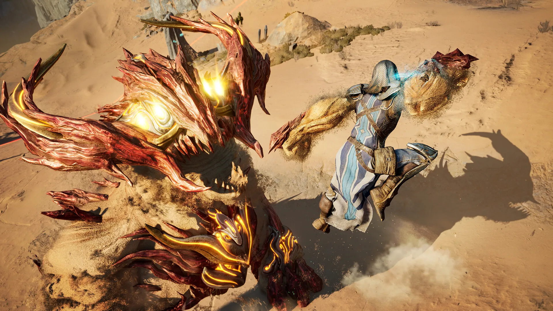 Atlas Fallen gibt einen Überblick zum Gameplay der Monsterjagd Heropic