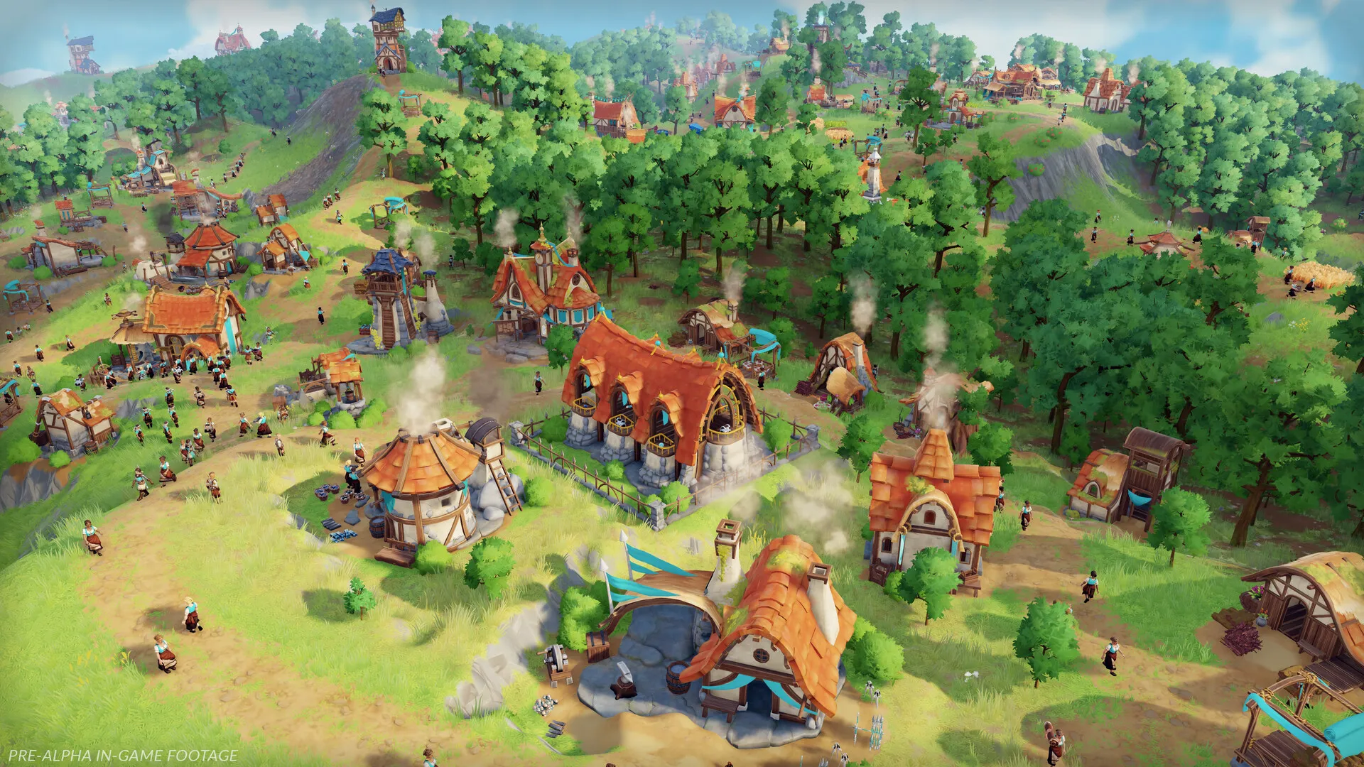 Pioneers of Pagonia zeigt erstes Spielmaterial aus dem Aufbaustrategiespiel Heropic