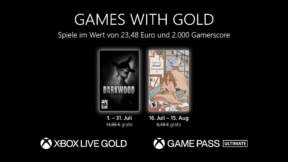 Games with Gold: Die Spiele im Juli 2023