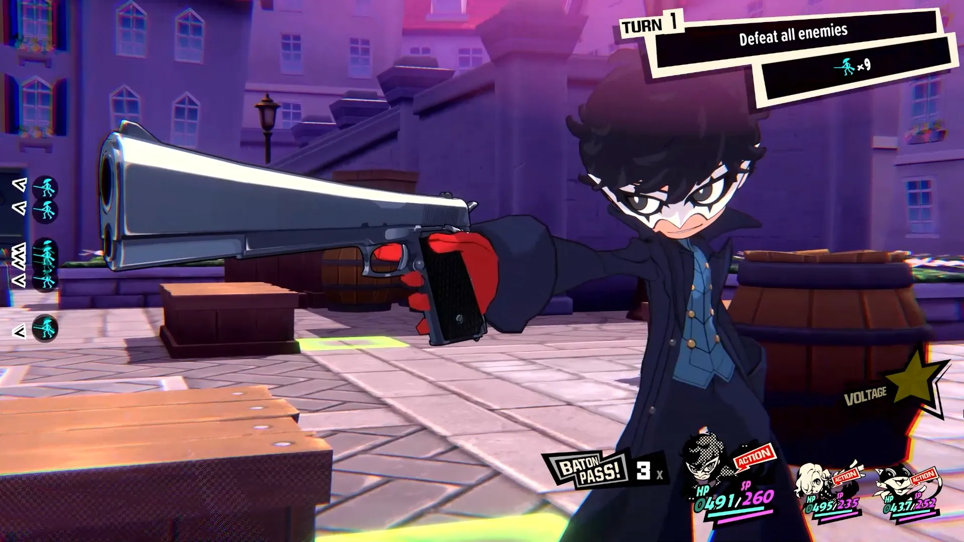 Persona 5 Tactica widmet sich den ersten Kämpfern Heropic