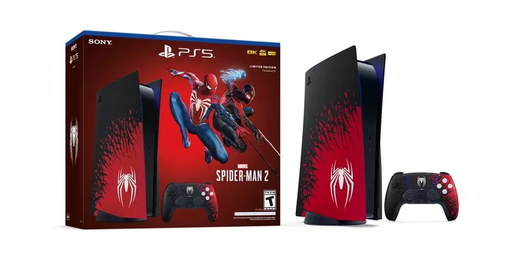 Limitierte PS5-Konsole im Spider-Man-2-Style angekündigt Heropic