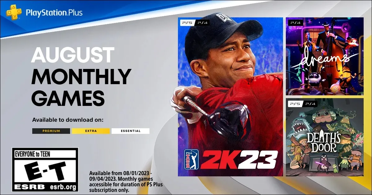 	PlayStation Plus: Die monatlichen Spiele für August 2023 Heropic