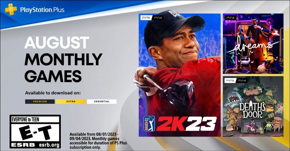 PlayStation Plus: Die monatlichen Spiele für August 2023