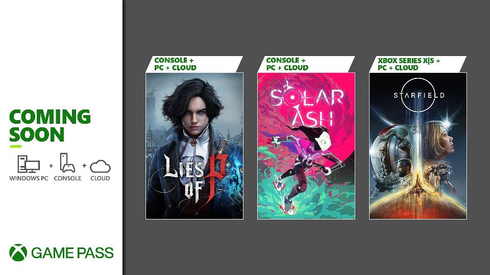 Xbox Game Pass: Die Neuzugänge Mitte September 2023