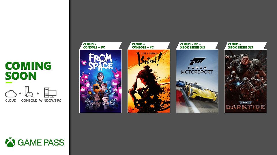 Xbox Game Pass: Die Neuzugänge Mitte Oktober 2023
