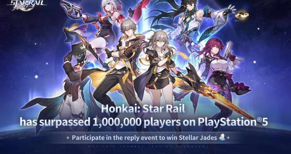Honkai: Star Rail erreicht 1 Million Spieler auf PS5