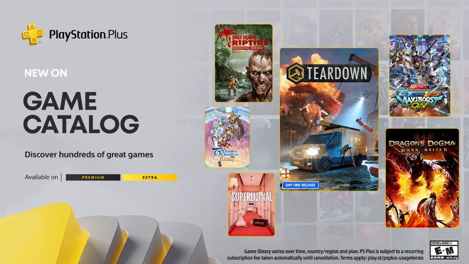 PlayStation Plus: Spielekatalog für November 2023