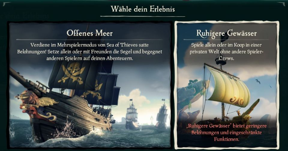 Safer Seas sind nun online in Sea of Thieves