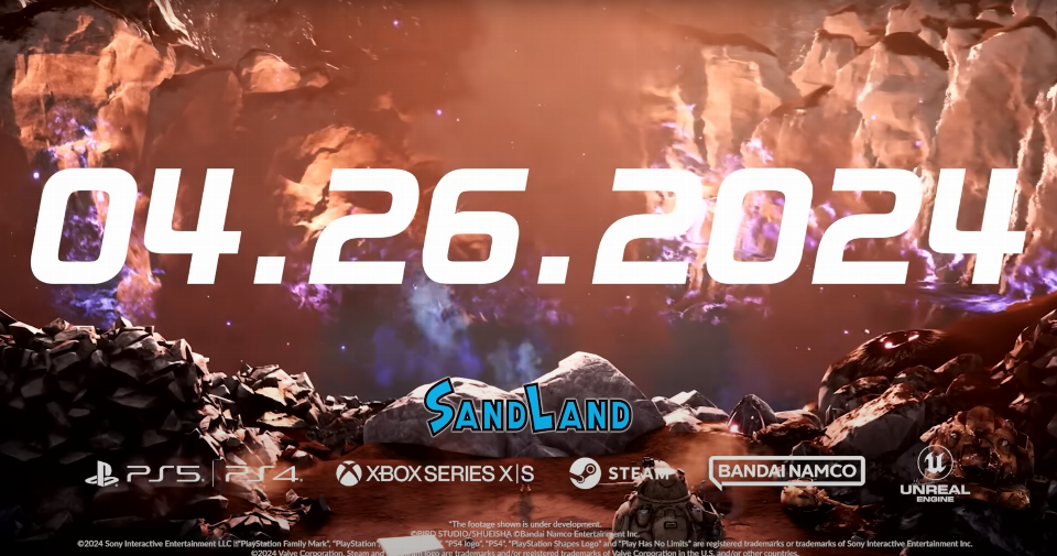 SAND LAND erschient weltweit am 26. April 2024