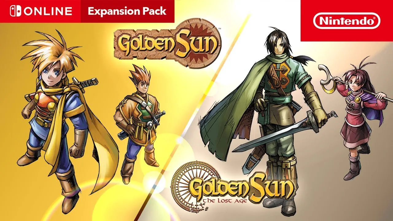 Nintendo Switch Online + Erweiterungspass bekommt Golden Sun und Golden Sun: The Lost Age Heropic