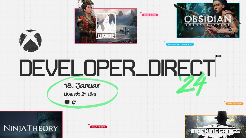 Livestream zur Xbox Developer Direct 2024 heute Abend um 21 Uhr