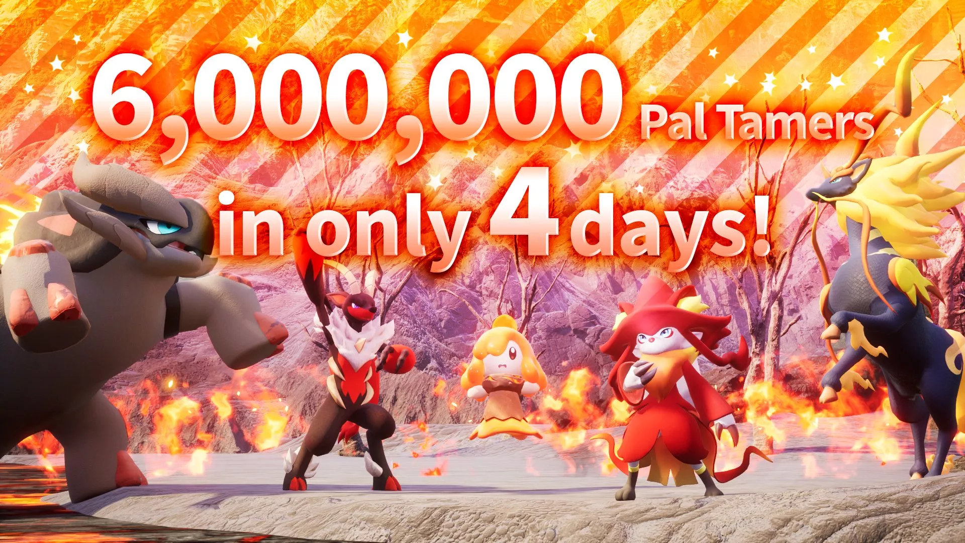 Palworld nach 4 Tagen bei bereits 6 Millionen verkauften Einheiten Heropic