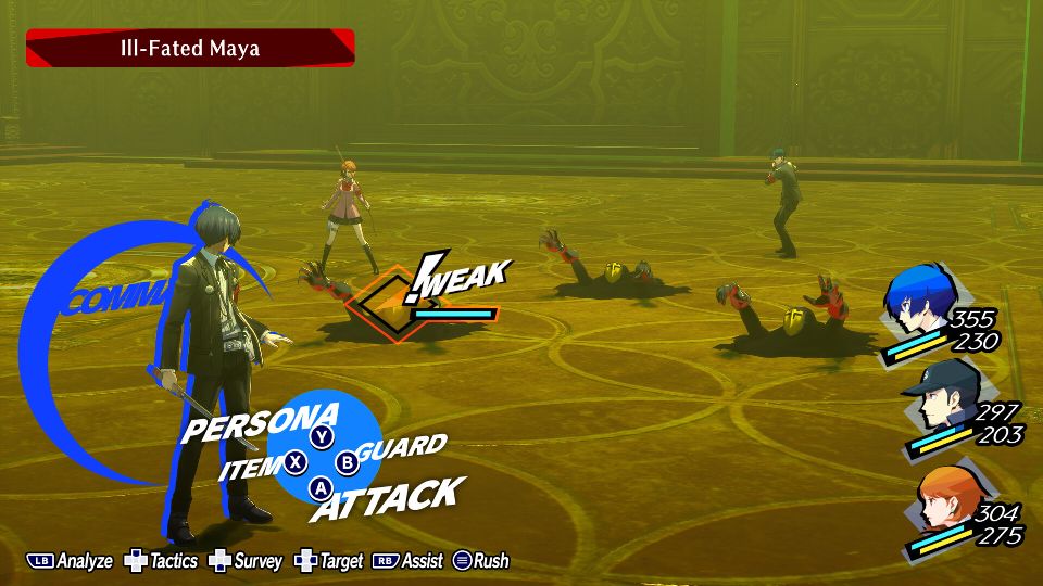 Battle Strategy Trailer zu Persona 3 Reload vorgestellt
