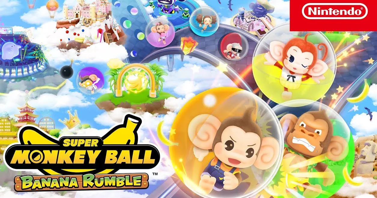 Super Monkey Ball Banana Rumble erscheint für Nintendo Switch Heropic