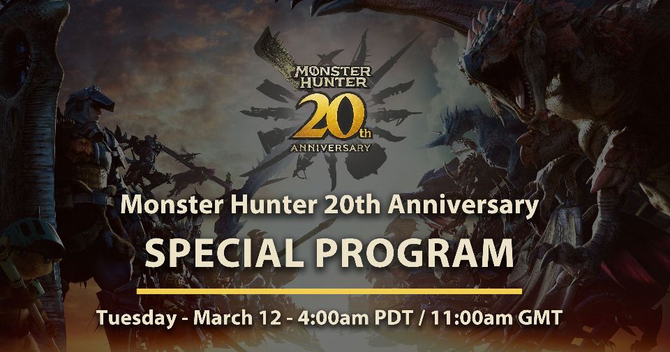 Spezialprogramm zur Monster-Hunter-Reihe angekündigt