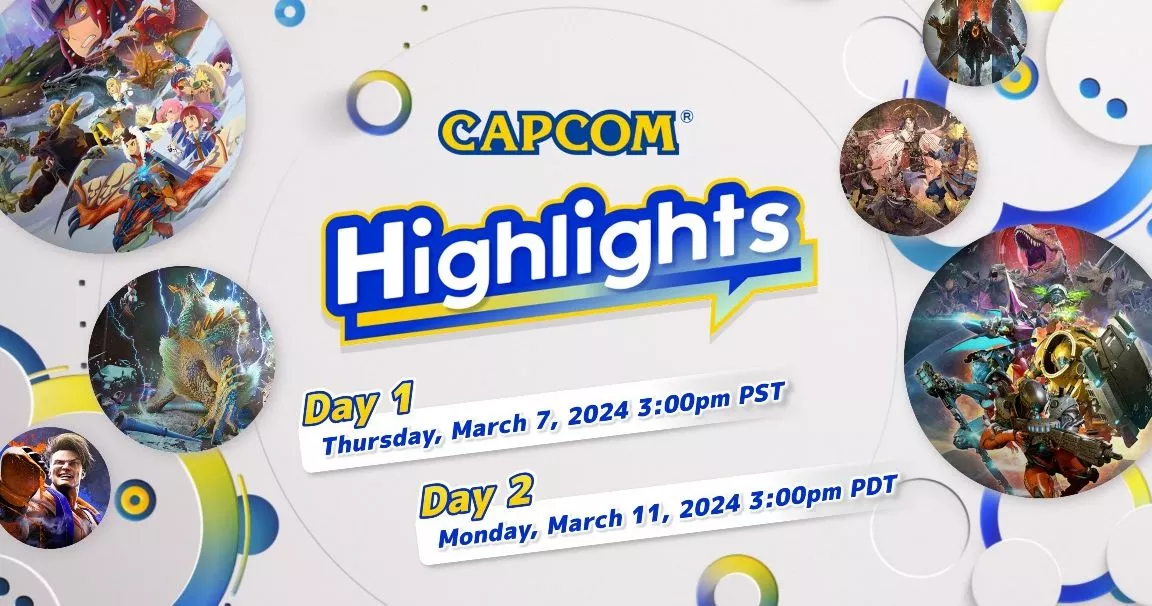 Capcom Highlights für den 7. und 11. März 2024 angesetzt Heropic