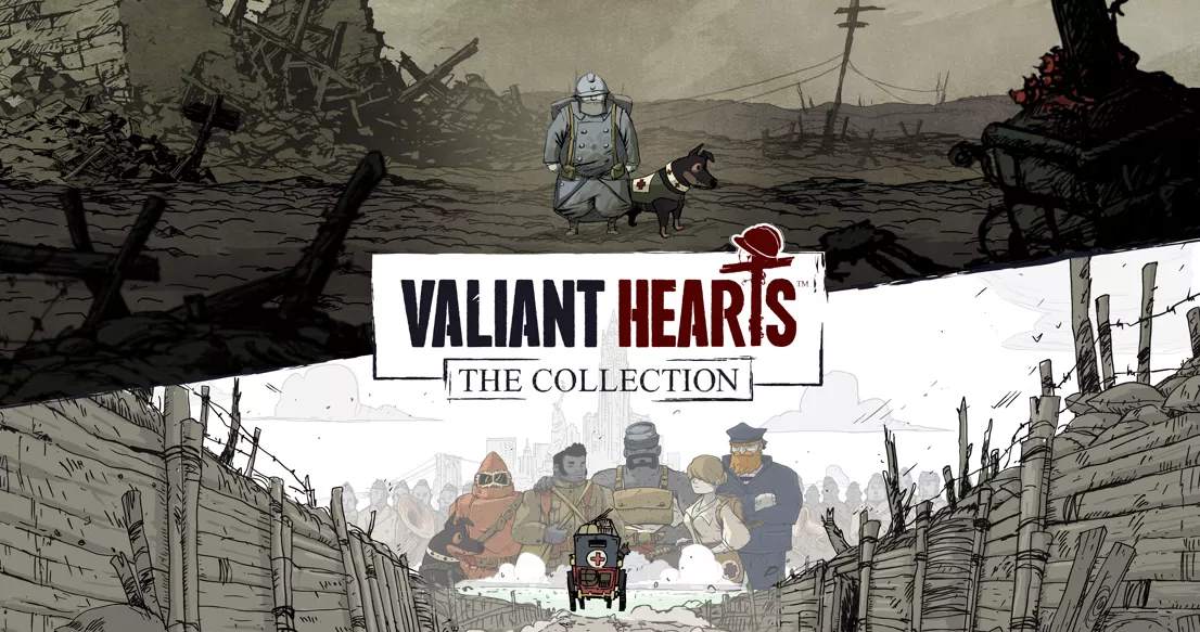 Valiant Hearts: Coming Home sowie Valiant Hearts: The Collection kommen für Konsolen Heropic