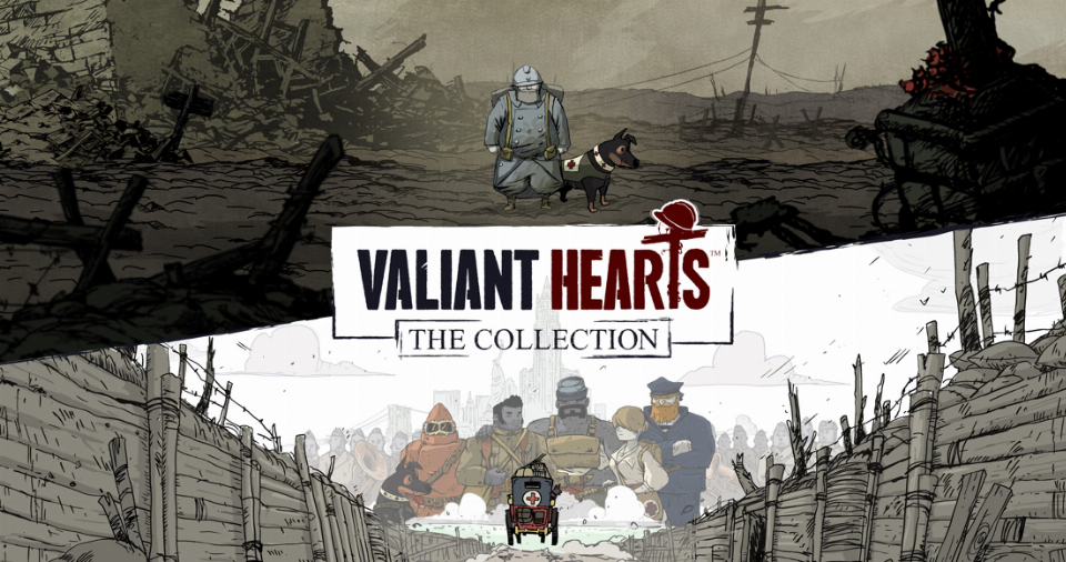 Valiant Hearts: Coming Home sowie Valiant Hearts: The Collection kommen für Konsolen