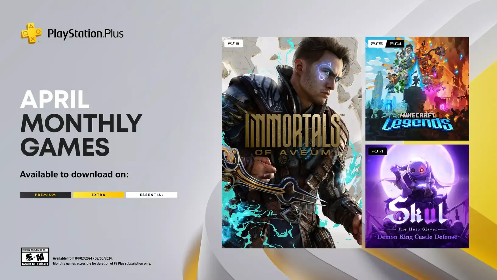 PlayStation Plus: Die monatlichen Spiele im April 2024 Heropic