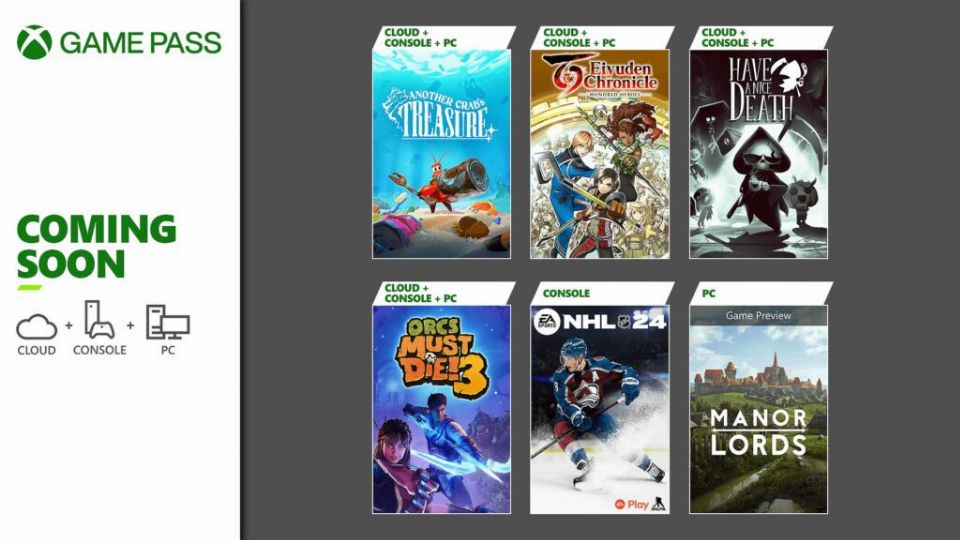 Xbox Game Pass: Die Neuzugänge ab Mitte April 2024