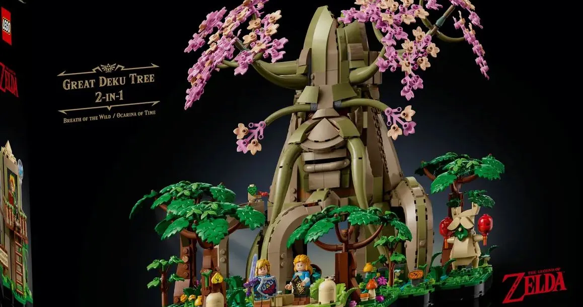 LEGO und Nintendo kündigen den Zelda-Deku-Baum an Heropic