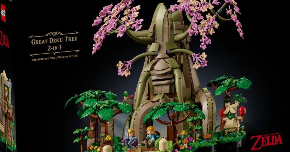 LEGO und Nintendo kündigen den Zelda-Deku-Baum an