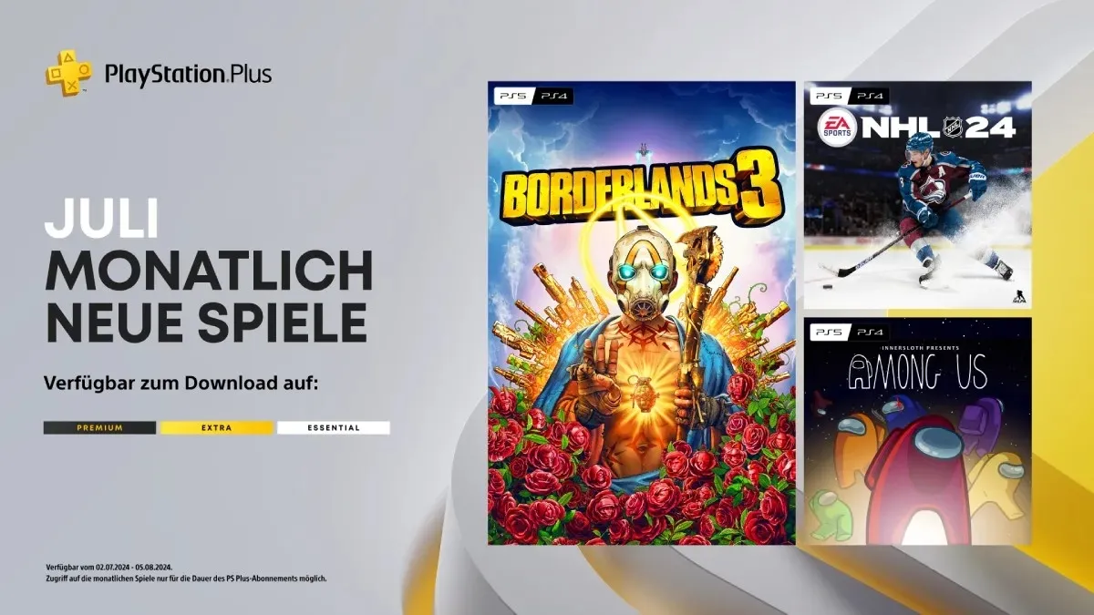 PlayStation Plus: Die monatlichen Spiele im Juli 2024 Heropic