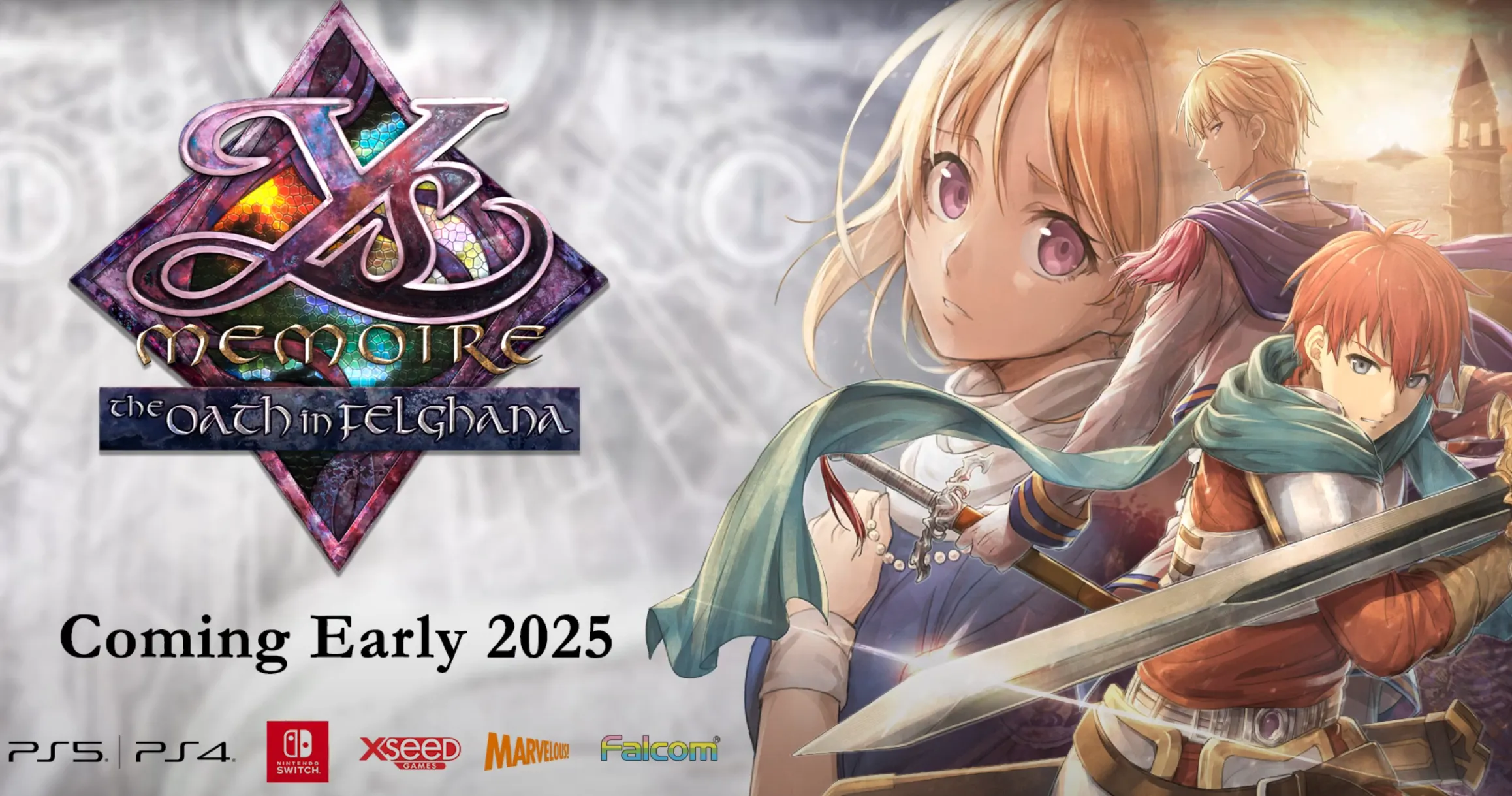 Ys Memoire: The Oath in Felghana erscheint Anfang 2025 im Westen Heropic