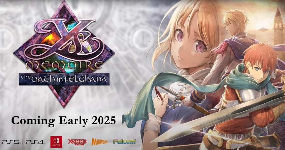Ys Memoire: The Oath in Felghana erscheint Anfang 2025 im Westen