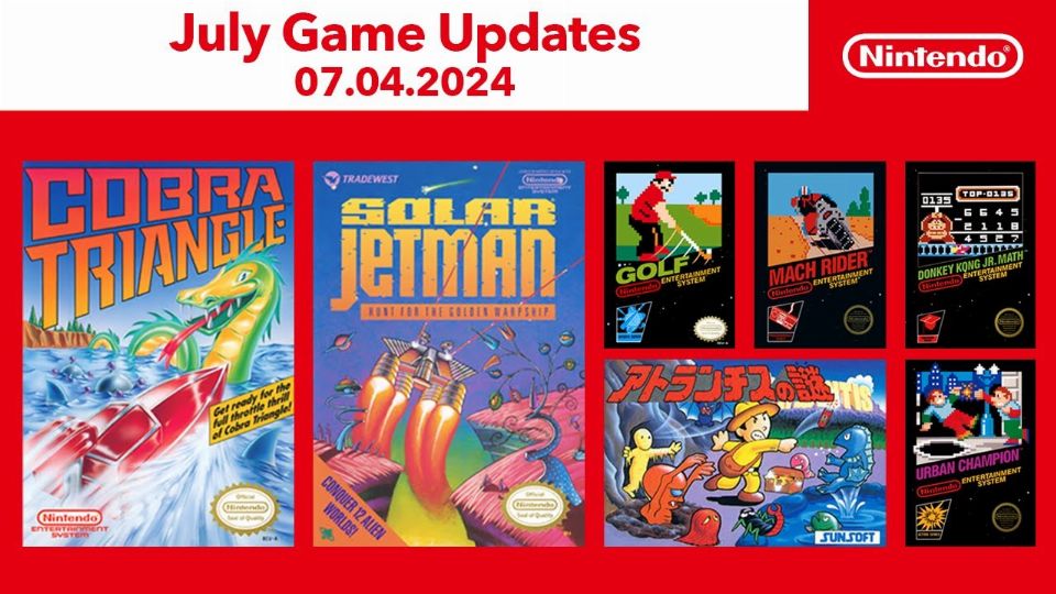 Nintendo Switch Online: Die Spiele für Juli 2024