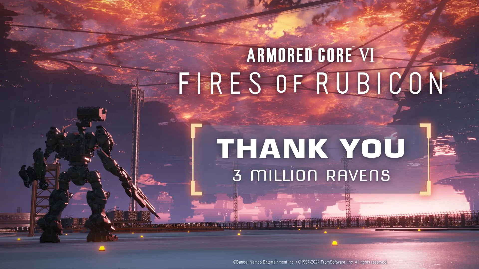 Armored Core VI: Fires of Rubicon konnte über 3 Millionen Einheiten verkaufen Heropic