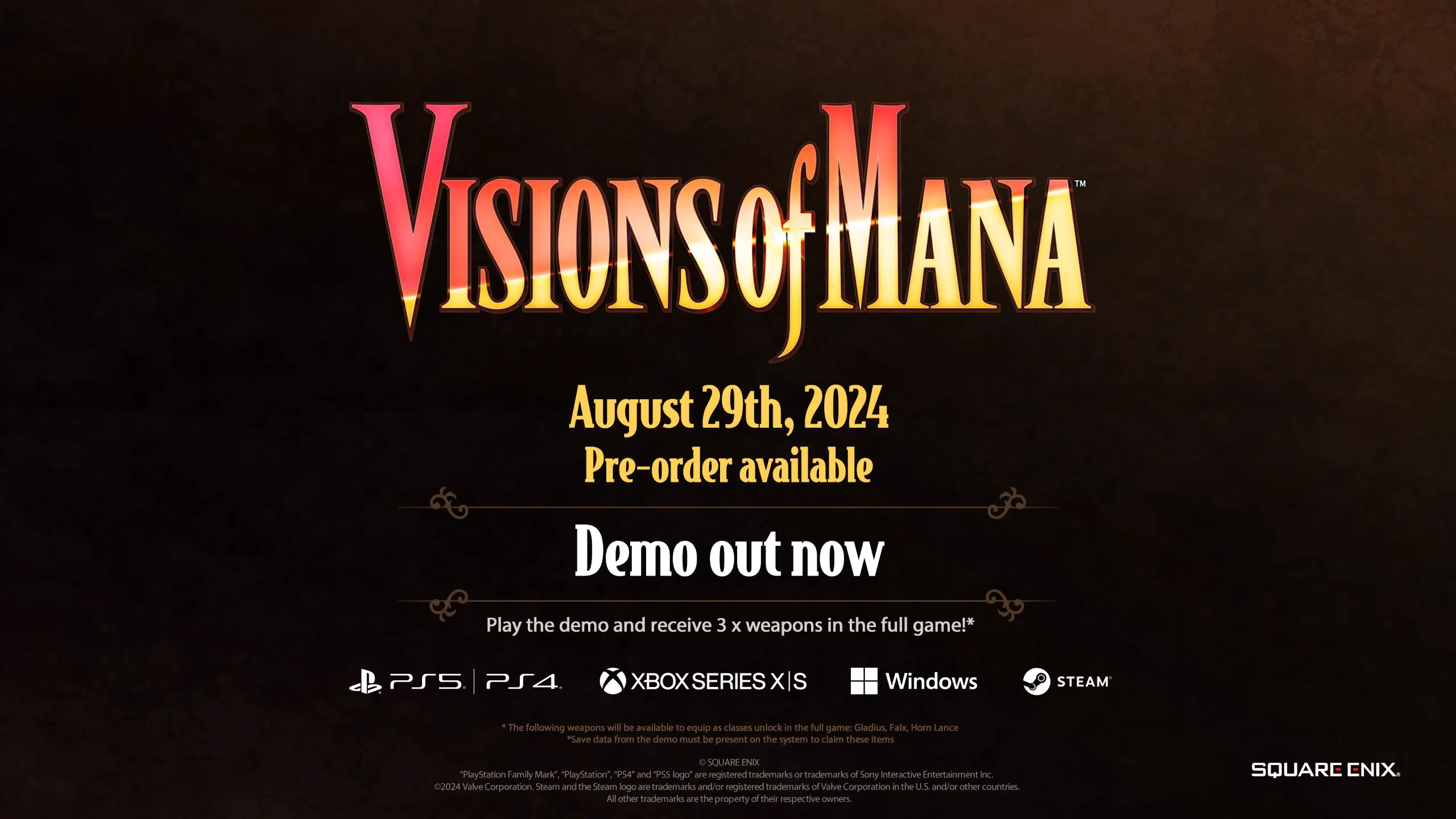 Demo zu Visions of Mana ab sofort verfügbar Heropic