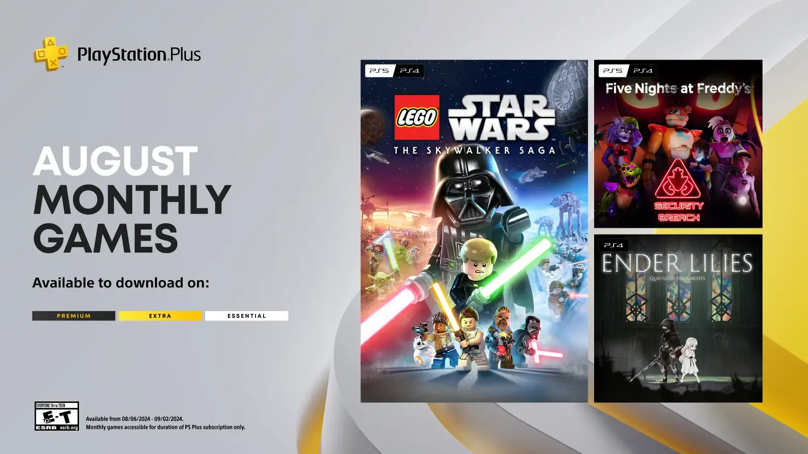 PlayStation Plus: die monatlichen Spiele im August 2024 Heropic