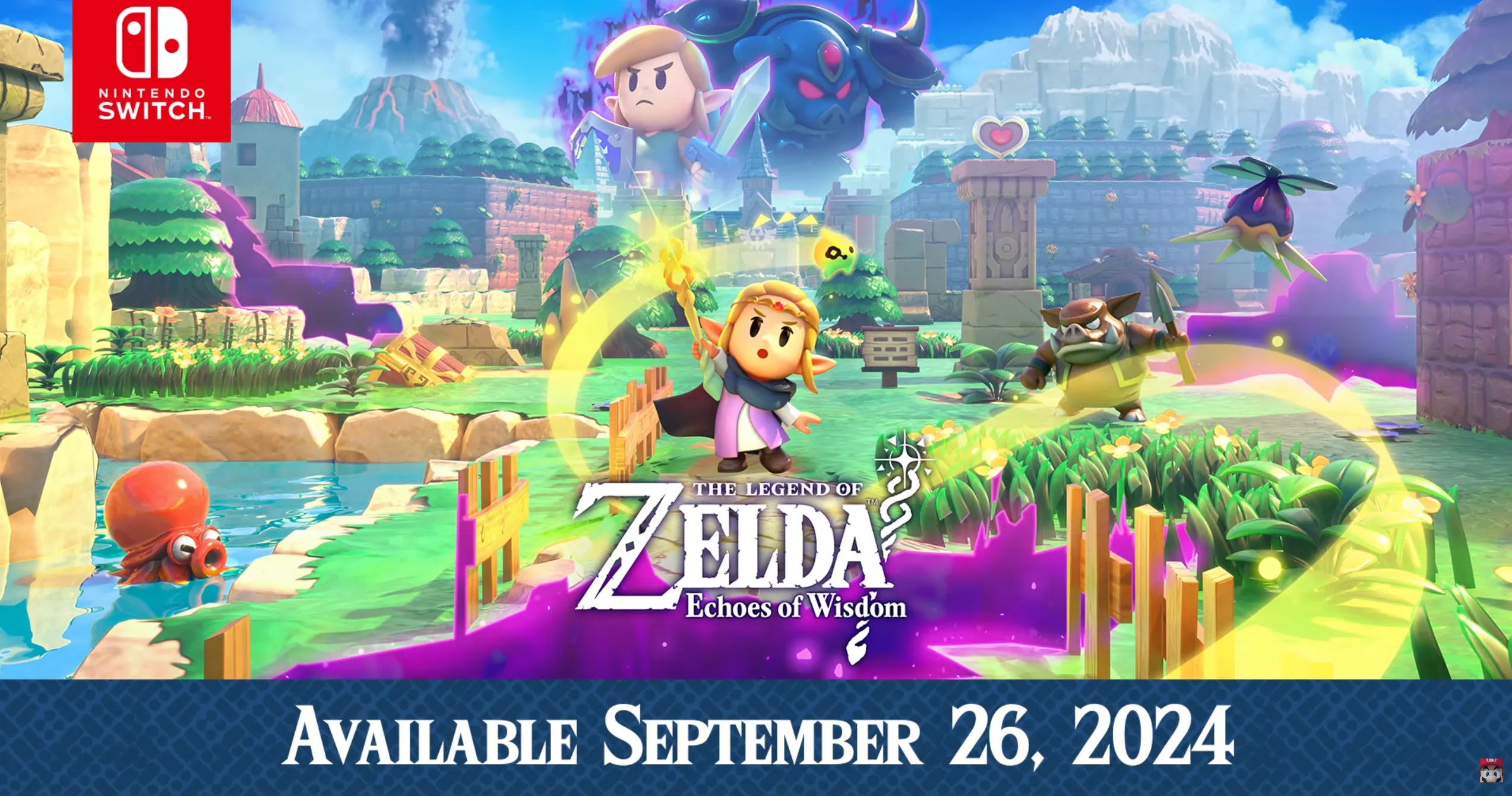 Rund 6 Minuten Gameplay zu The  Legend of Zelda: Echoes of Wisdom veröffentlicht  Heropic