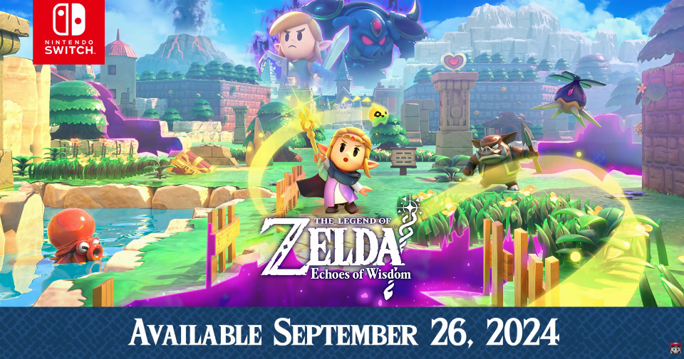 Rund 6 Minuten Gameplay zu The  Legend of Zelda: Echoes of Wisdom veröffentlicht