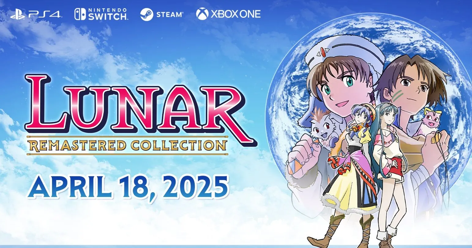 Die LUNAR Remastered Collection erscheint am 18. April 2025 Heropic