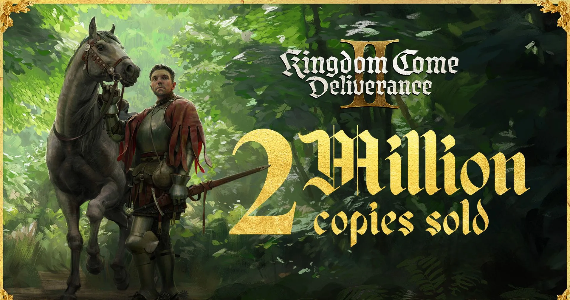 Kingdom Come Deliverance II konnte sich über zwei Millionen mal verkaufen Heropic