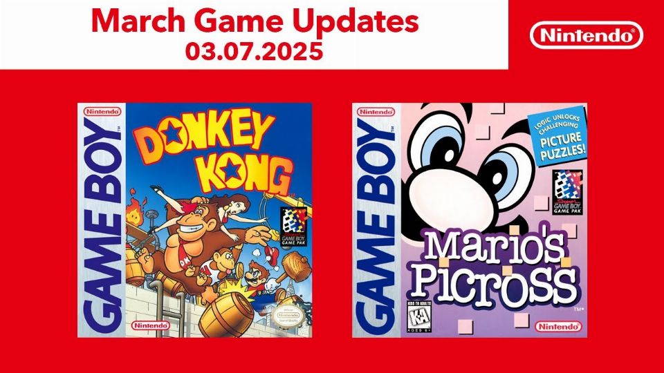 Nintendo Switch Online: Die Spiele für März 2025