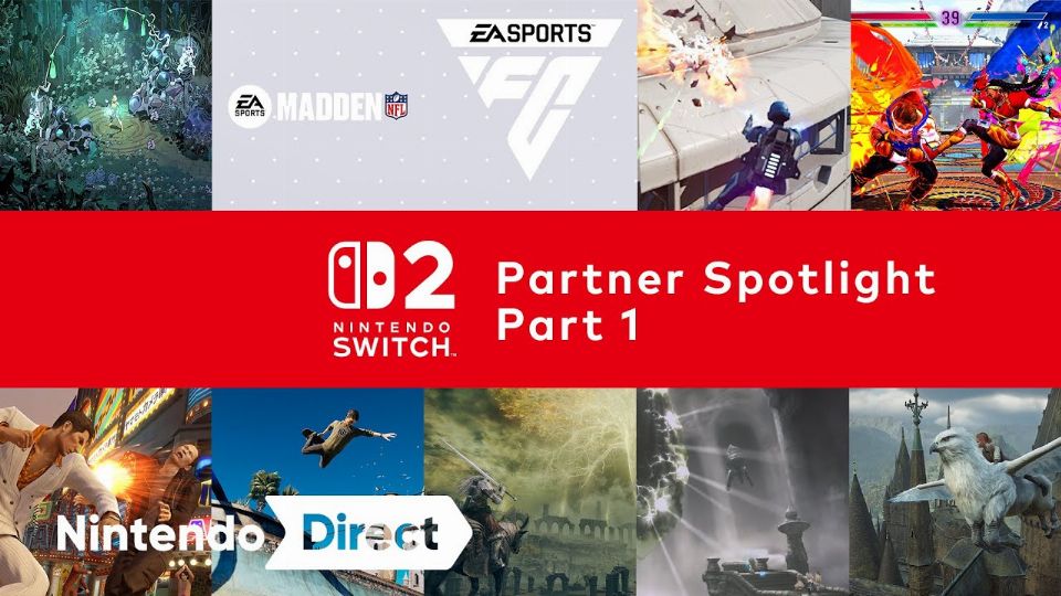 Nintendo Switch 2 startet mit viel Unterstützung durch Drittanbieter