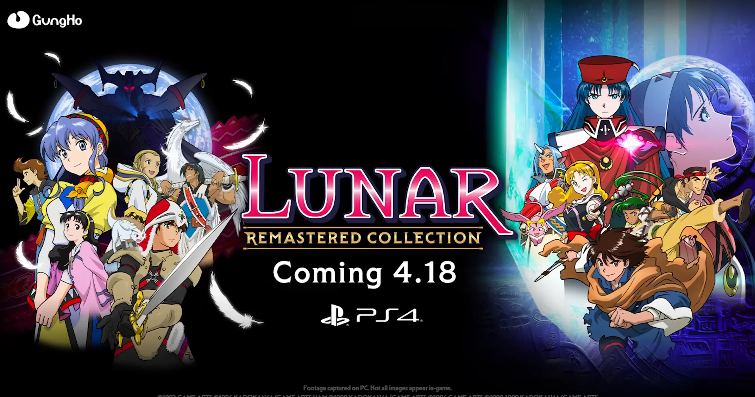 Story-Trailer zur LUNAR Remastered Collection veröffentlicht Heropic