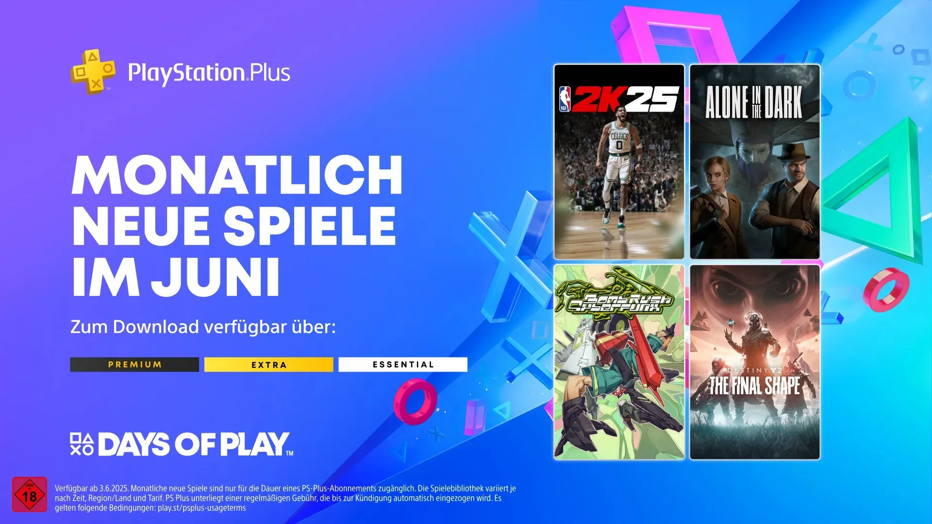 PlayStation Plus: Die monatlichen Spiele im Juni 2025 Heropic