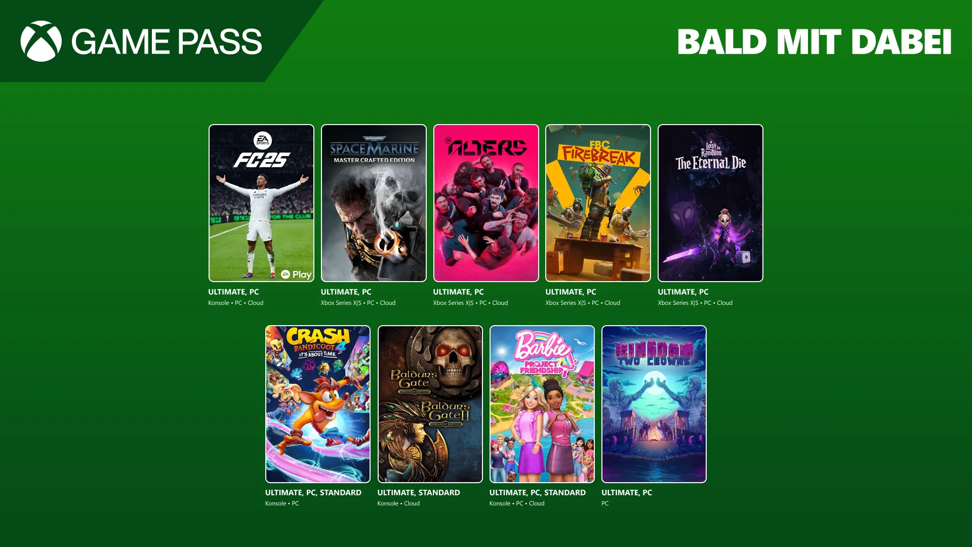 Xbox Game Pass: Die Neuzugänge Mitte Juni 2025 Heropic