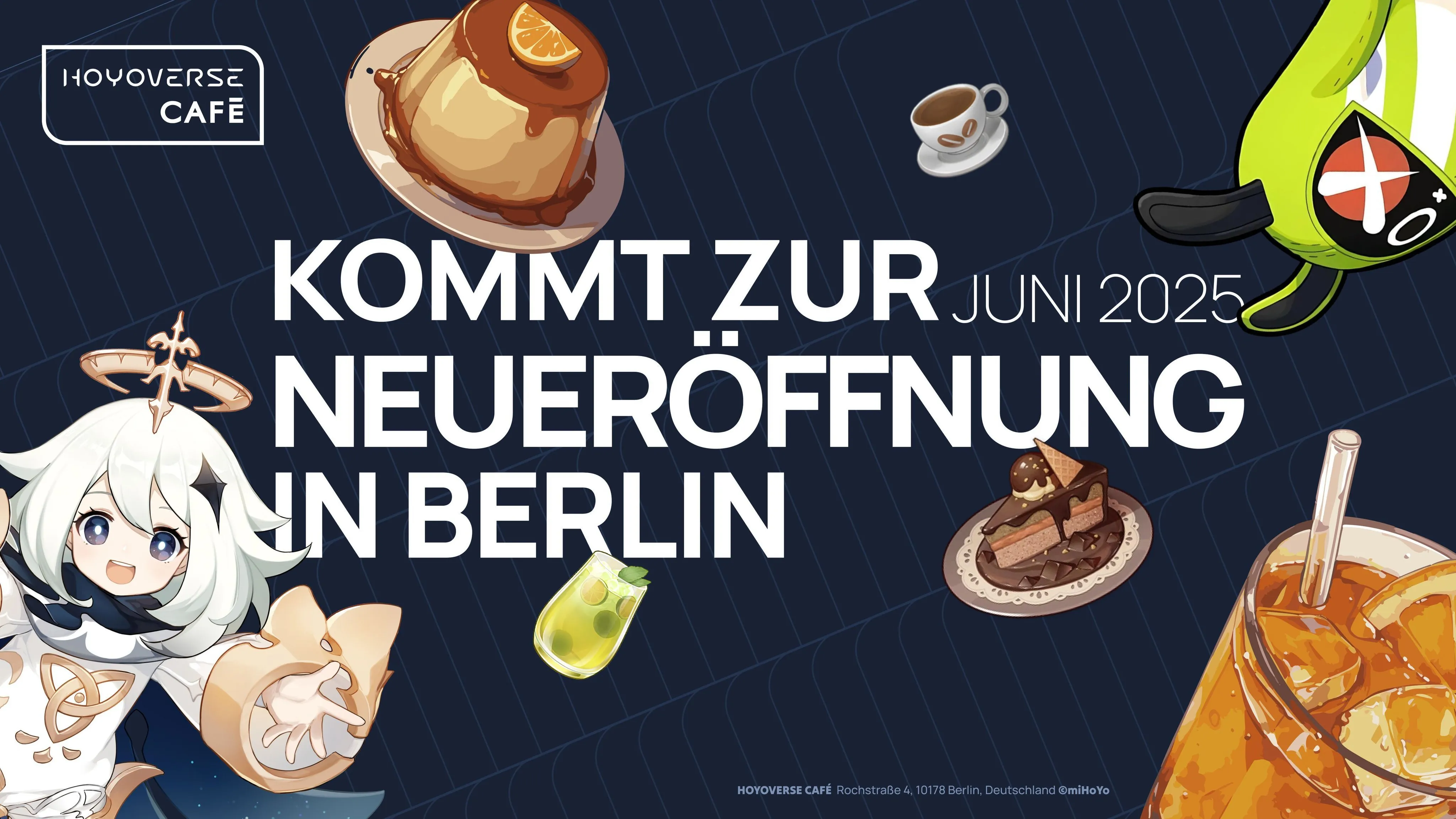 Hoyoverse Gaming-Themencafe eröffnet in Berlin Heropic