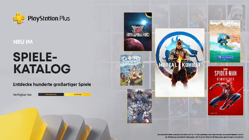 PlayStation Plus-Spielekatalog: Die neuen Titel im August 2025