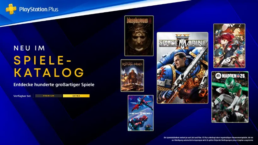 PlayStation Plus-Spielekatalog: Die neuen Titel im März 2026