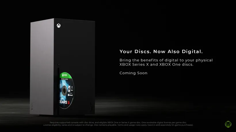 Xbox erlaubt demnächst die Digitalisierung der eigenen Discs